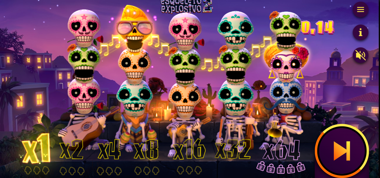 Explosivo Wild increases the Mucho Multiplier and can extend the drop sequence.